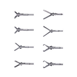 คีมจับแบบเปลี่ยนหัวได้สำหรับการผ่าตัดผ่านกล้อง  แบบก้านยาว  เครื่องมือผ่าตัดแบบรุกรานต่ำ  ใช้ซ้ำได้ทางการแพทย์ - Product Image 2