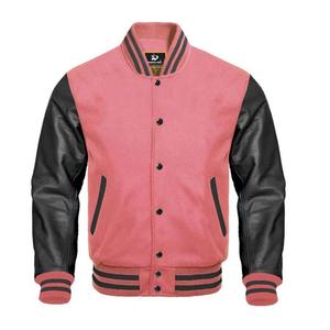 Veste universitaire d'hiver de luxe pour hommes femmes en cuir de vache patchs personnalisés Chenille CollegeBaseballjacket pour hommes - Product Image 4