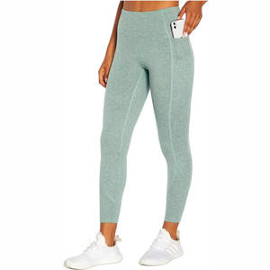 Sublimé personnalisé séchage rapide respirant taille haute femmes Fitness Leggings Nylon Spandex Sport pantalon XL grande taille séances d'entraînement - Product Image 1