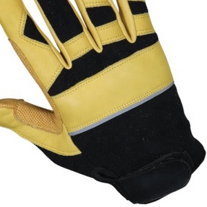La mejor calidad, venta al por mayor, guantes mecánicos de cuero superior para hombres, temporada de invierno, nuevos guantes mecánicos de cuero al por mayor, Pakistán - Product Image 4