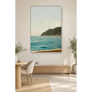 Impression sur toile Fida Turquoise Sea and Green Headland - Product Image 3