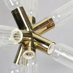 โคมไฟระย้าและโคมไฟห้อยเพดานดีไซน์หรูหราจาก PolarisGlare ที่ได้แรงบันดาลใจจากแสงสว่าง - Product Image 6