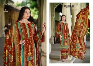 Ensemble de vêtements pour femmes Neeta Creation en coton lourd, robe décontractée, élégante et stylée, imprimé numérique, dupatta assorti, diamant, style indien - Product Image 3