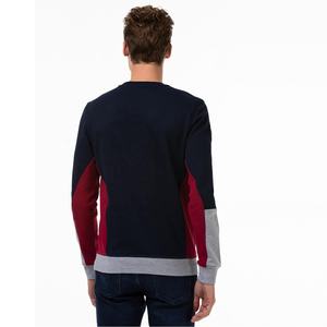 Sudaderas con logotipo bordado personalizado para hombre, suéter liso de 100% algodón con cuello redondo, sudaderas de gran tamaño - Product Image 2