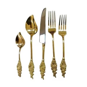 Ensemble de couverts élégant en acier inoxydable de haute qualité avec poignées en os mosaïque pour une utilisation à la maison et en cuisine - Product Image 4