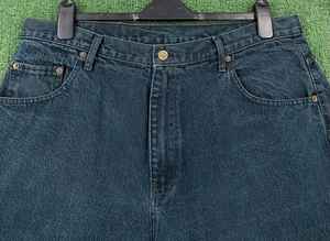 Vintage S Taille Denim Shorts Jeanagers Autre Artisanat Jeans Pantalon Court - Product Image 2