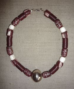 Collar de resina de moda india hecho a mano de la mejor calidad para damas y niñas Promoción de joyería con símbolo cristiano natural exclusivo - Product Image 1