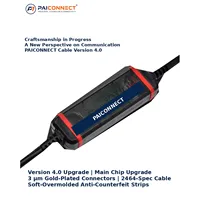 Câble de programmation USB vers RJ45 PAICONNECT Custom TCSMCNAM3M002P pour onduleur Schneider ATV et téléversement de données LXM Servo