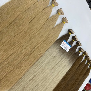 Bande invisible de cheveux Remy de luxe dans les extensions de cheveux humains vietnamiens doux style droit bande régulière Ins - Product Image 3