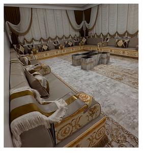 Sièges au sol orientaux, canapé ethnique, canapé Majlis arabe, canapé de style ottoman, ensemble Jalsa arabe, sièges au sol orientaux de luxe - Product Image 1