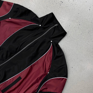 Custom Sports Wind Breaker Chándal Baggy Jogging Suit Oversized Poliéster Nylon Track Jacket Windbreaker Chándales para los hombres - Product Image 2