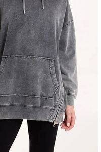 Sweat-shirts à capuche pour hommes, coupe ample régulière, coton pur, tie-dye dégradé, nouveau style, manches longues, sweat-shirt à capuche - Product Image 5