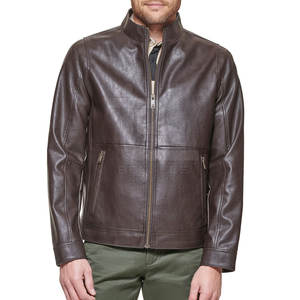 Respirant hiver chaud hommes veste en cuir tenue décontracté hommes veste en cuir à prix raisonnable - Product Image 4