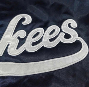 Chaquetas para hombre, chaqueta deportiva de invierno personalizada, abrigo estampado de talla grande, chaqueta Bomber de satén 100% para hombre - Product Image 4