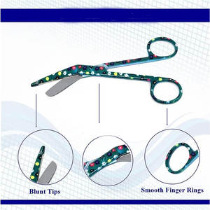 Tijeras de Sutura Manuales JACKBILLY de 5.5 Pulgadas, Rectas, de Acero Inoxidable de Primera Calidad, Instrumento Quirúrgico con Gancho Delicado - Product Image 4