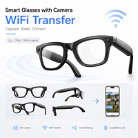 Gafas Inteligentes con Cámara, Video 4K, Asistente IA, Resistentes al Agua IP66, Cámara Dual, Carga Magnética, Control por Aplicación, Uso Diario en Exteriores