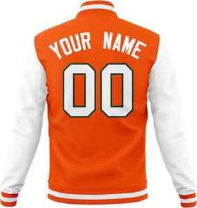 Chaqueta de béisbol universitaria de último estilo para hombre, chaqueta con capucha de forro polar de algodón y logotipo bordado de marca personalizada - Product Image 5