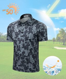 Haute qualité personnalisé Slim Fit athlétique Sport à manches courtes pour Polo T-Shirt coton Polyester impression 3D ODM approvisionnement hommes pour Polo - Product Image 3