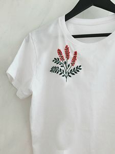 Hermosas camisetas de hombre de estilo casual con patrón impreso de último diseño con mangas cortas y cuello redondo en diferentes colores y tamaños - Product Image 3