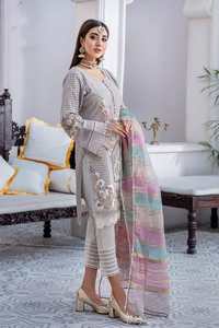 Collection de broderies édition de mariage de qualité robe lourde complète 0345 - Product Image 6