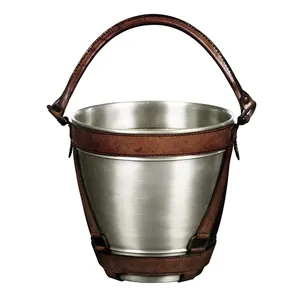 Trending 2024 High Quality <b>Gold</b> Plated Ice Bucket Wine Chiller for Garden Parties Home Hotel Restaurant Bottle Serving Cooling - Product Image 5