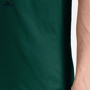 Venta al por mayor de alta calidad 100% algodón camiseta Feel DTG impresión suave tela logotipo personalizado impresión camisetas Unisex camisetas para hombres - Product Image 4