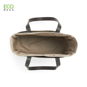 Bolsos Tote Unisex Más Vendidos, Cierre Abierto, Diseño de Paisaje Moderno, Color Personalizado, Cosméticos, Lona de Algodón - Product Image 3