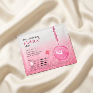 Masque en tissu hydratant Pinktox à l'acide hyaluronique pour le soin des pores, sérum facial en patch pour une hydratation profonde et un confort cutané - Product Image 1