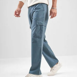 Pantalones Cargo Ligeros para Hombre, Clásicos, para Senderismo al Aire Libre, Pantalones Tácticos para Correr, Pantalones con Múltiples Bolsillos, Tallas Grandes - Product Image 5