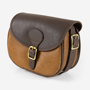 Imprem impex กระเป๋าหนังวัวเกรดพรีเมี่ยม, กระเป๋าใส่ตลับ100ที่ทนทานปรับแต่งได้ตลับบรรจุอุปกรณ์ล่าสัตว์ได้ง่าย - Product Image 1