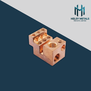 ขั้วต่อสายไฟฟ้าทองแดงแบบกลึง VMC ตามสั่ง พร้อมเกลียวความแม่นยำสูง สำหรับงานอุตสาหกรรมหนัก - Product Image 4