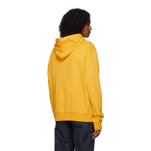Sweat-shirt décontracté à capuche surdimensionné marron pour homme, manches longues, poche kangourou, Trackstar OEM Private Label - Product Image 6