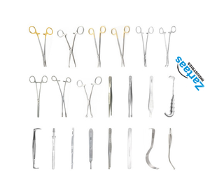 Juego de laparotomía básico de acero inoxidable de alta calidad en fabricante y exportador de instrumentos quirúrgicos al por mayor - Product Image 4