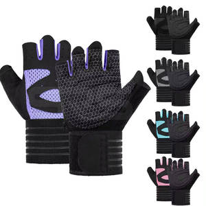 Gants de musculation et de gymnase d'haltérophilie personnalisés légers avec support de poignet Gants d'haltérophilie durables - Product Image 1