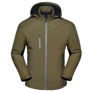Chaqueta de caza cortavientos Chaqueta táctica de concha suave con abrigo de camuflaje Chaqueta impermeable para acampar al aire libre Senderismo - Product Image 1