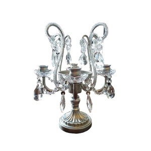 เชิงเทียนโลหะเคลือบนิกเกิลสไตล์หรูหรา - Product Image 3