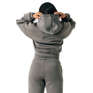 Conjuntos deportivos de dos piezas para mujer, con pantalones acampanados, tela cómoda, para uso prolongado, estilo moderno. - Product Image 6