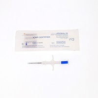 Medmount Chip mikro implan hewan sekali pakai medis microchip ID hewan untuk pelacakan hewan peliharaan/anjing/Kucing/ikan