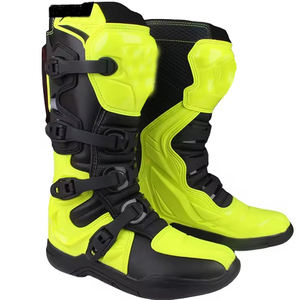 Chaussures de moto confortables fabriquées au Pakistan, en cuir véritable, chaussures de moto les plus vendues - Product Image 4