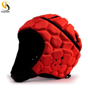 หมวกกันน็อคอเมริกันฟุตบอลมาใหม่น้ำหนักเบา ABS แบบนิ่มมีแผ่นรองเกราะป้องกันศีรษะแบบอเมริกัน - Product Image 4