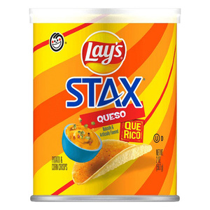 Croustilles de pommes de terre Lay's Stax à l'origan, emballées dans des boîtes pratiques et luxueuses, faciles à transporter, croustilles de pommes de terre Lay's pour les voyages - Product Image 5