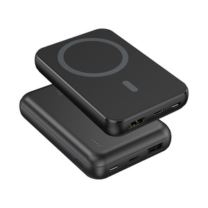 Bán hot giá cả phải chăng 5 Wát 5000mAh xách tay kích thước nhỏ từ không dây sạc nhanh ngân hàng điện cho điện thoại di động pin thấp khẩn cấp - Product Image 2