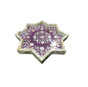 Plateau en nacre conçu pour le style d'intérieur luxueux et les magnifiques arrangements décoratifs - Product Image 1