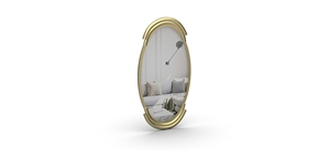 Add a Touch of Sophistication to Any Room With This Geometric <b>Metal</b> <b>Framed</b> Mirror - Product Image 3