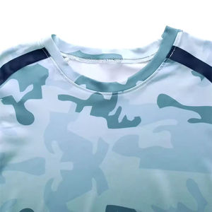Camiseta de Pesca de Manga Larga 100% Algodón para Hombre con Protección Solar y Bolsillo, Camisetas de Pesca de la Mejor Calidad en Venta, Servicio OEM - Product Image 2