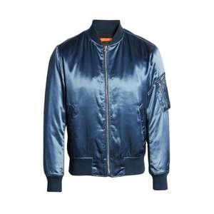 Veste universitaire légère en polyester, fermeture éclair intégrale, mode streetwear, décontractée, femme, unie, teinte unie, tricotée, respirante, imperméable - Product Image 2