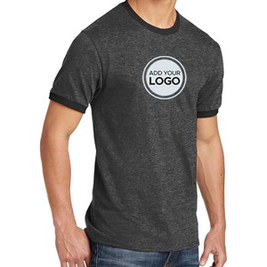 Wholesale Blank Plain <b>T</b> <b>Shirt</b> Custom Your Logo Printing Cotton <b>Ringer</b> <b>T</b> <b>shirts</b> - Product Image 3