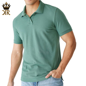 Polo pour homme de haute qualité, nouvelle arrivée, imprimé été, 100% coton, rayé, manches courtes, coupe ajustée, style décontracté, golf, long, foncé - Product Image 5