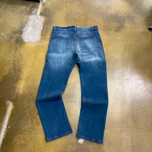 กางเกงยีนส์ขาตรงสำหรับผู้ชาย, กางเกงยีนส์ผ้ายืดบางเฉียบสำหรับฤดูใบไม้ผลิฤดูร้อน - Product Image 6