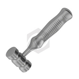 Maillet allemand en acier inoxydable avec tête de 660g Marteau orthopédique en os à usage chirurgical Instruments médicaux en os allemand - Product Image 4